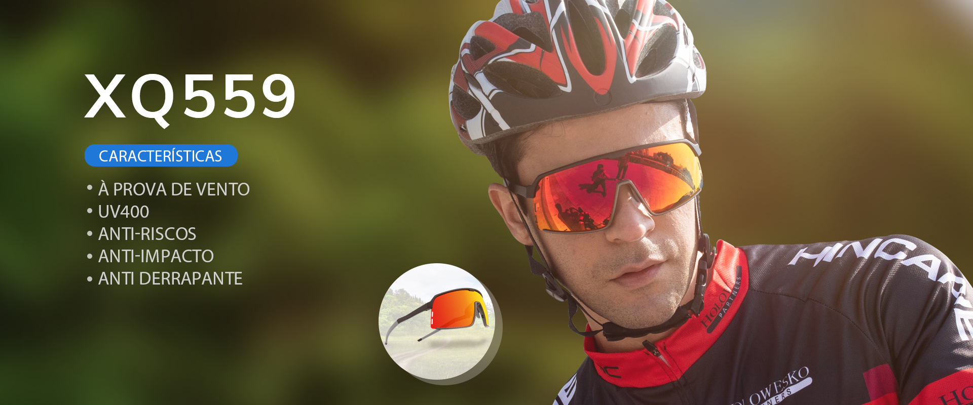 Cycling sunglasses