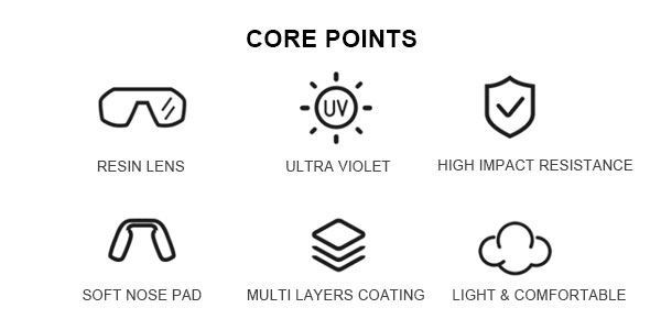 Óculos de sol esportivos anti UV400 para ciclismo com prescrição - Bang Long